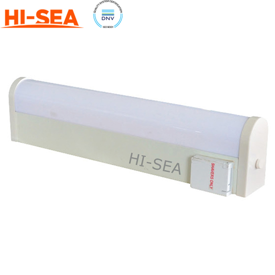  Fluorescent Mirror Light with Socket